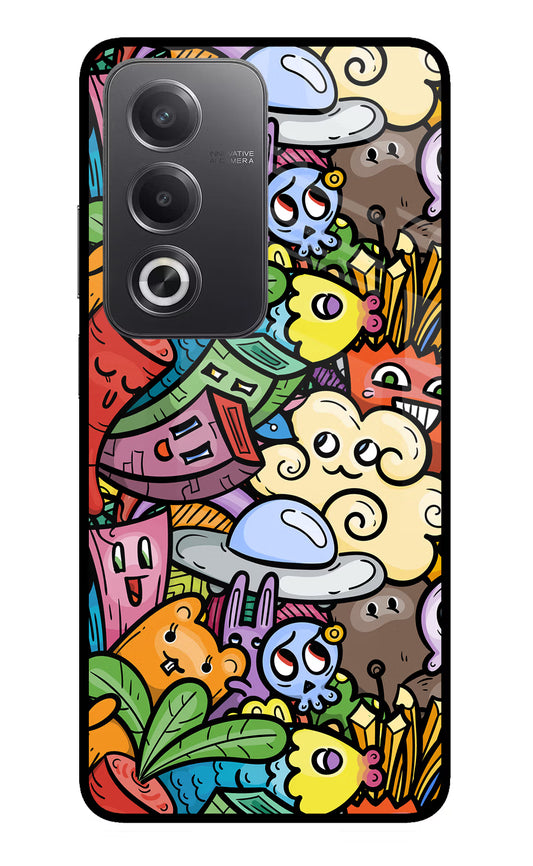 Veggie Doodle Oppo A3 Pro 5G Glass Case