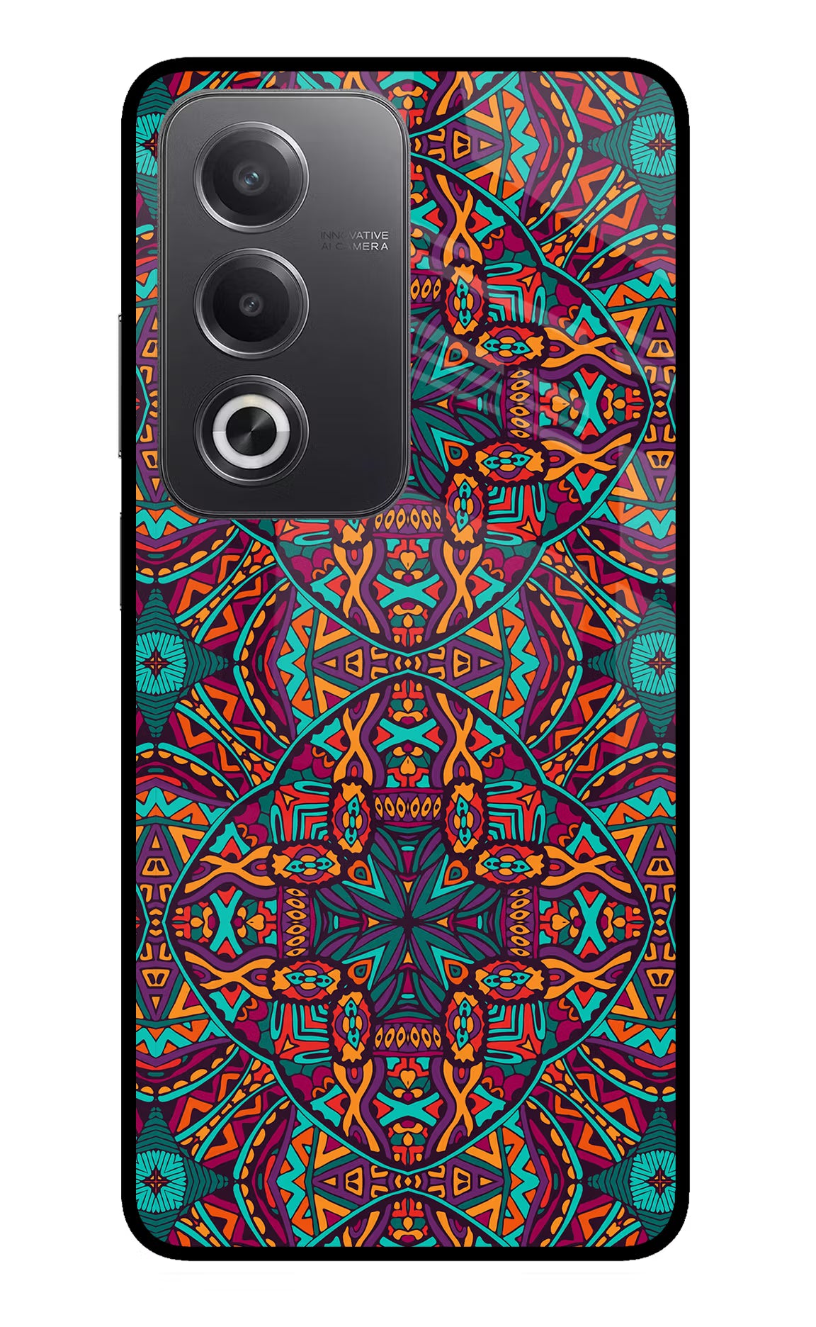 Colour Mandala Oppo A3 Pro 5G Glass Case