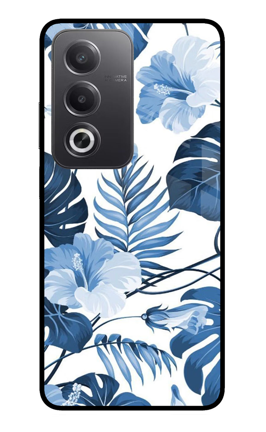 Fabric Art Oppo A3 Pro 5G Back Cover, Glass case
