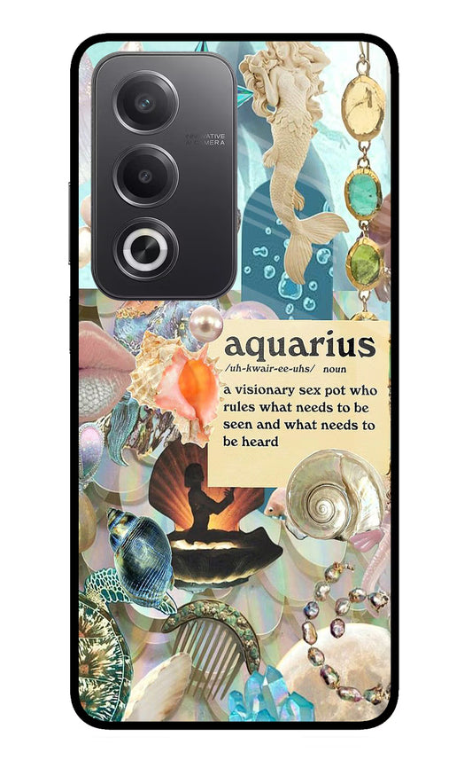 Aquarius Zodiac Oppo A3 Pro 5G Glass Case