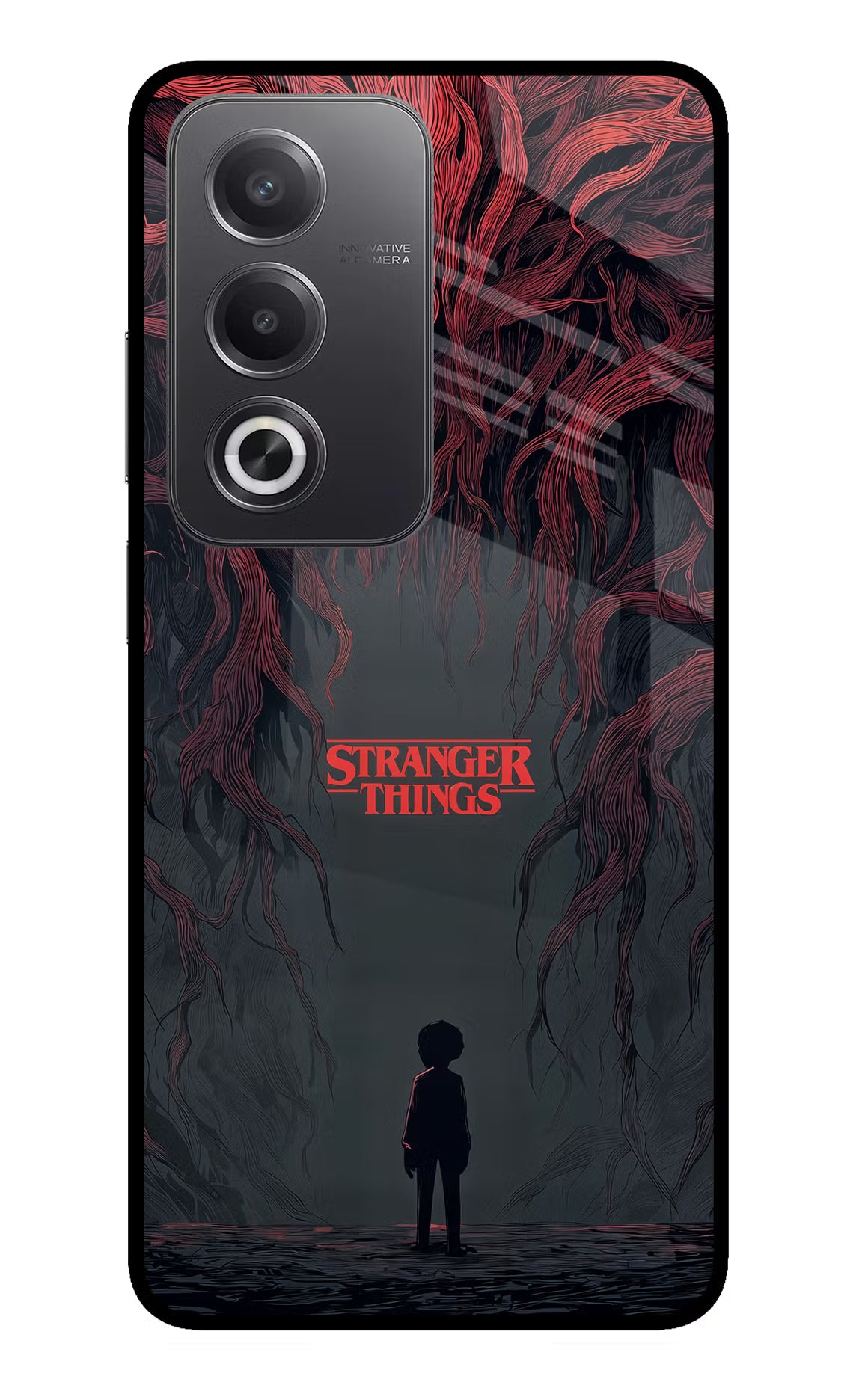 Ordinary Things Dark Side Oppo A3 Pro 5G Glass Case Back Cover by Casekaro