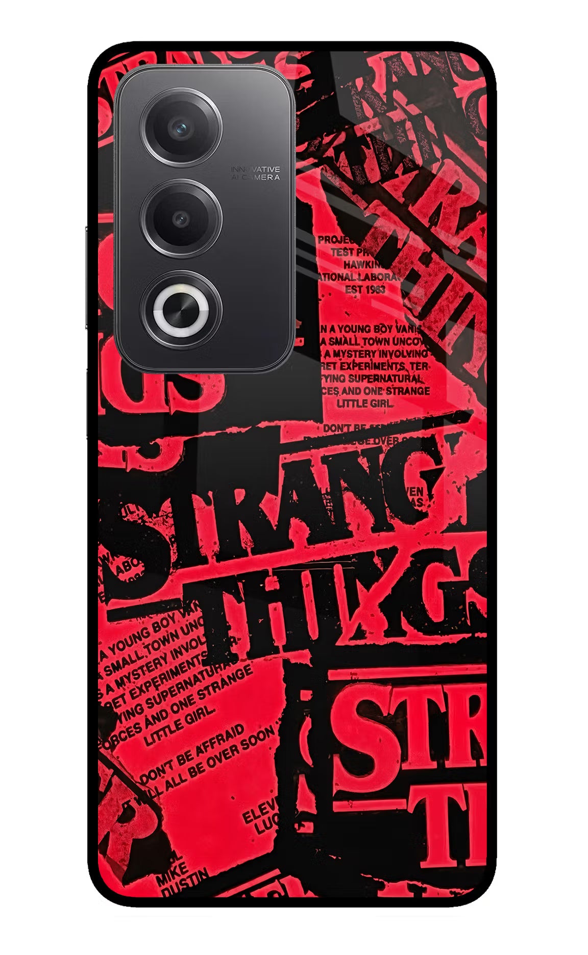 Ordinary Things Oppo A3 Pro 5G Glass Case Back Cover by Casekaro