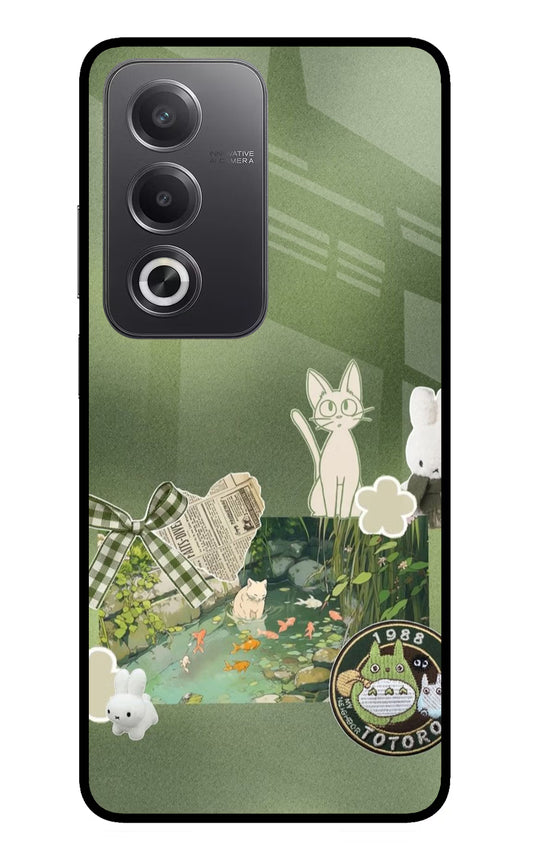 Aesthetic anime Oppo A3 Pro 5G Glass Case