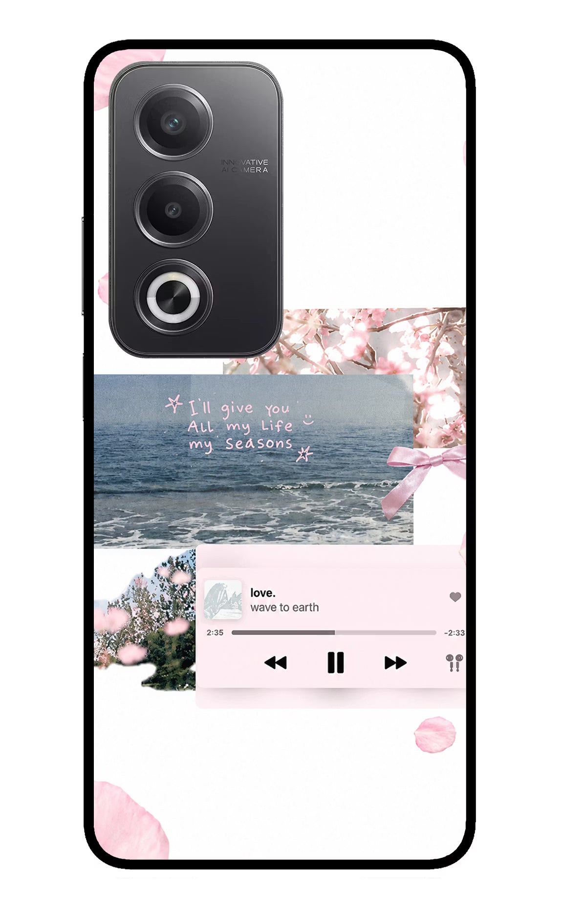 Wave to earth Oppo A3 Pro 5G Glass Case