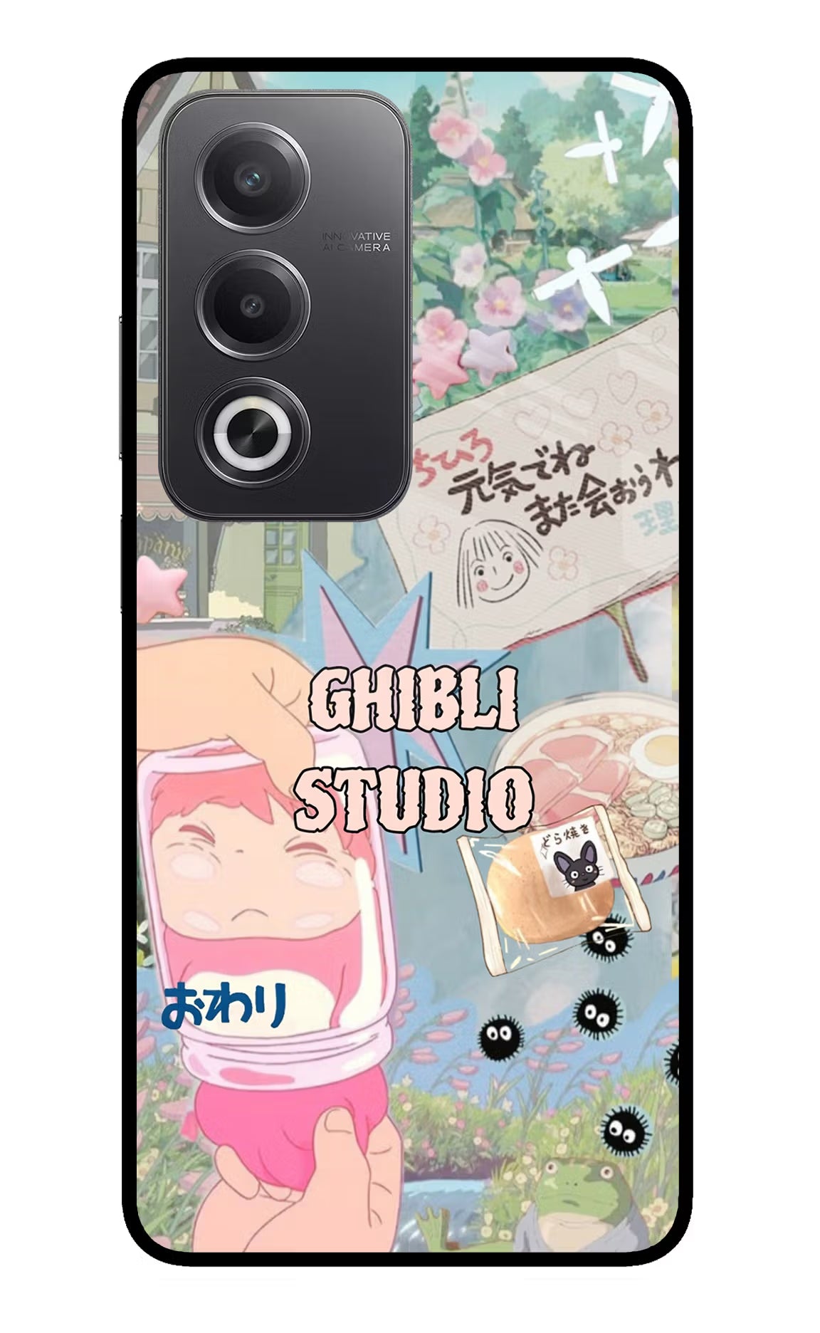 Studio Ghibli Oppo A3 Pro 5G Glass Case