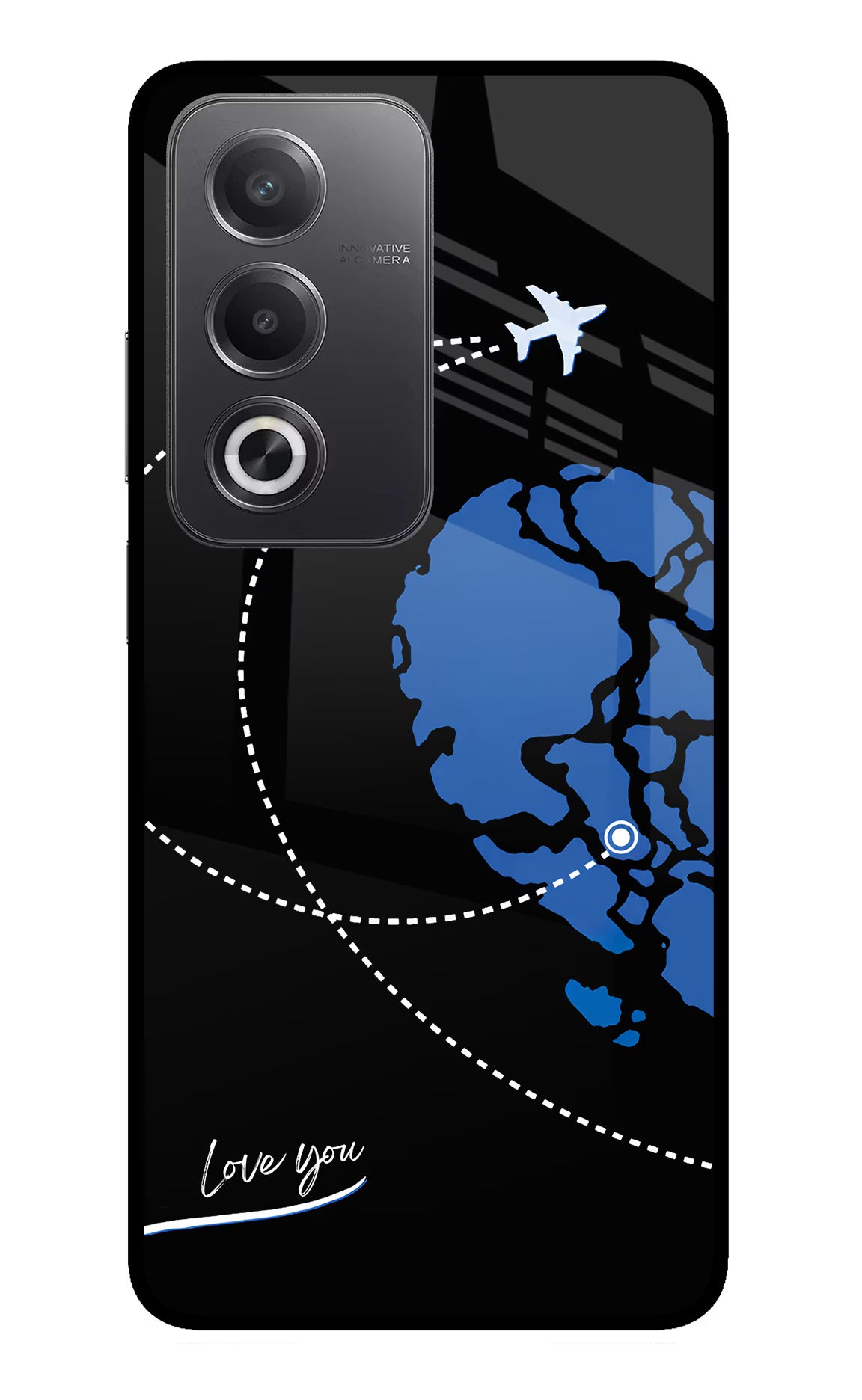 Love Orbit Oppo A3 Pro 5G Glass Case