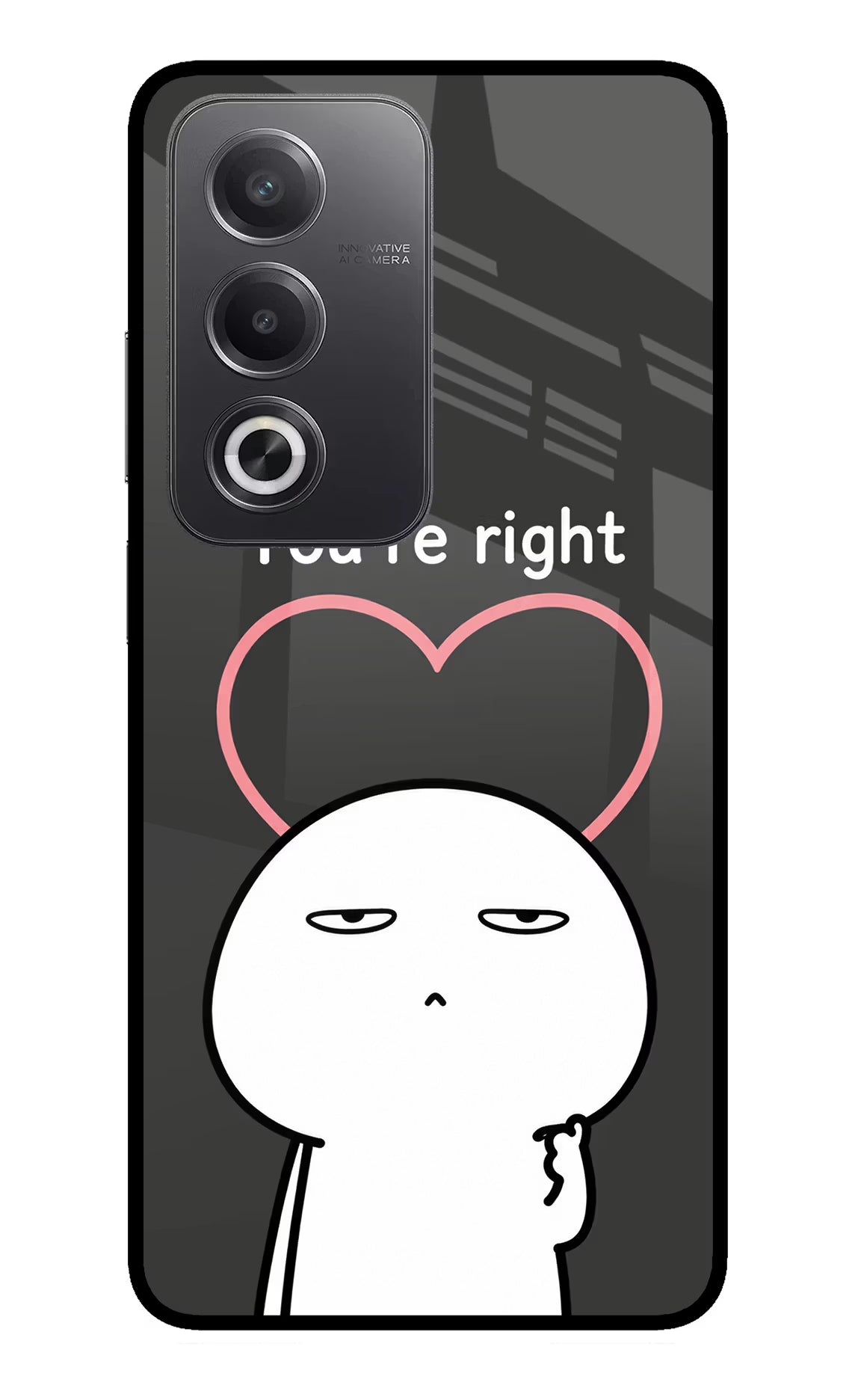 You're Right Oppo A3 Pro 5G Glass Case