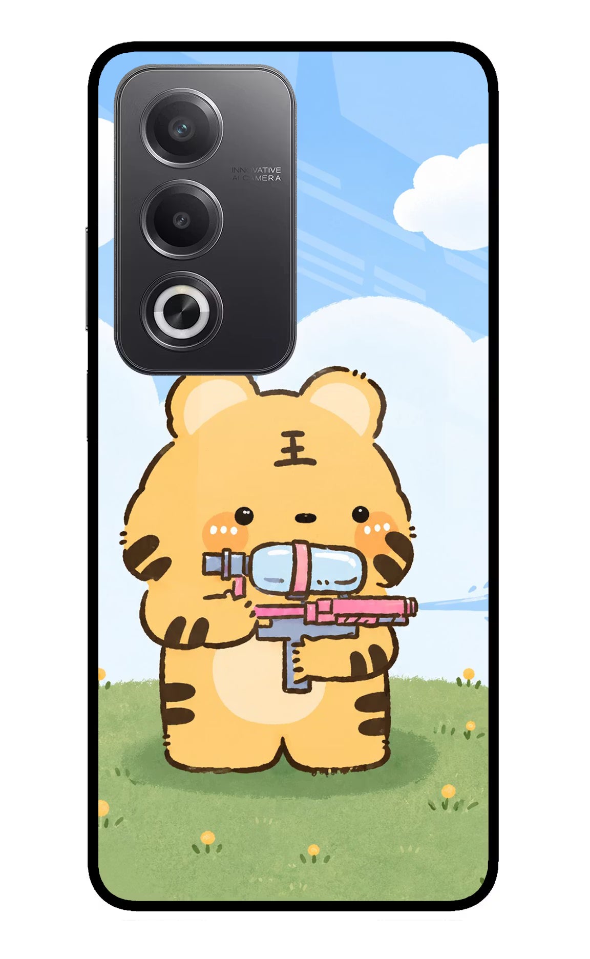 Tiger Treat Oppo A3 Pro 5G Glass Case