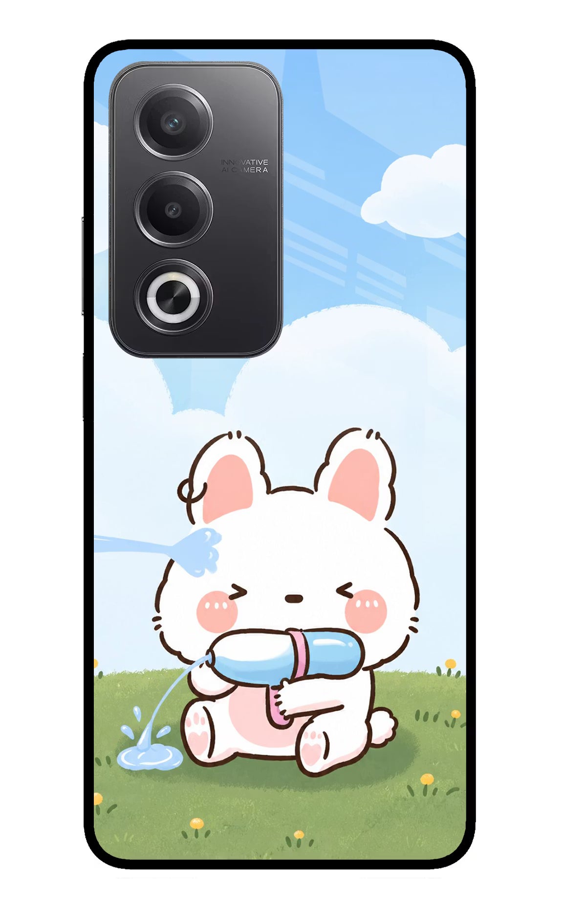 Bunny Treat Oppo A3 Pro 5G Glass Case