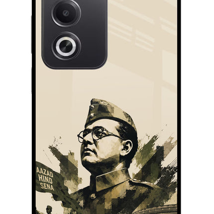 Netaji Rising Oppo A3 Pro 5G Glass Case