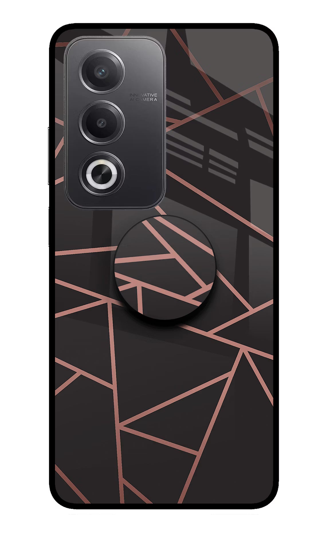 Geometric Pattern Oppo A3 Pro 5G Pop Case by Casekaro
