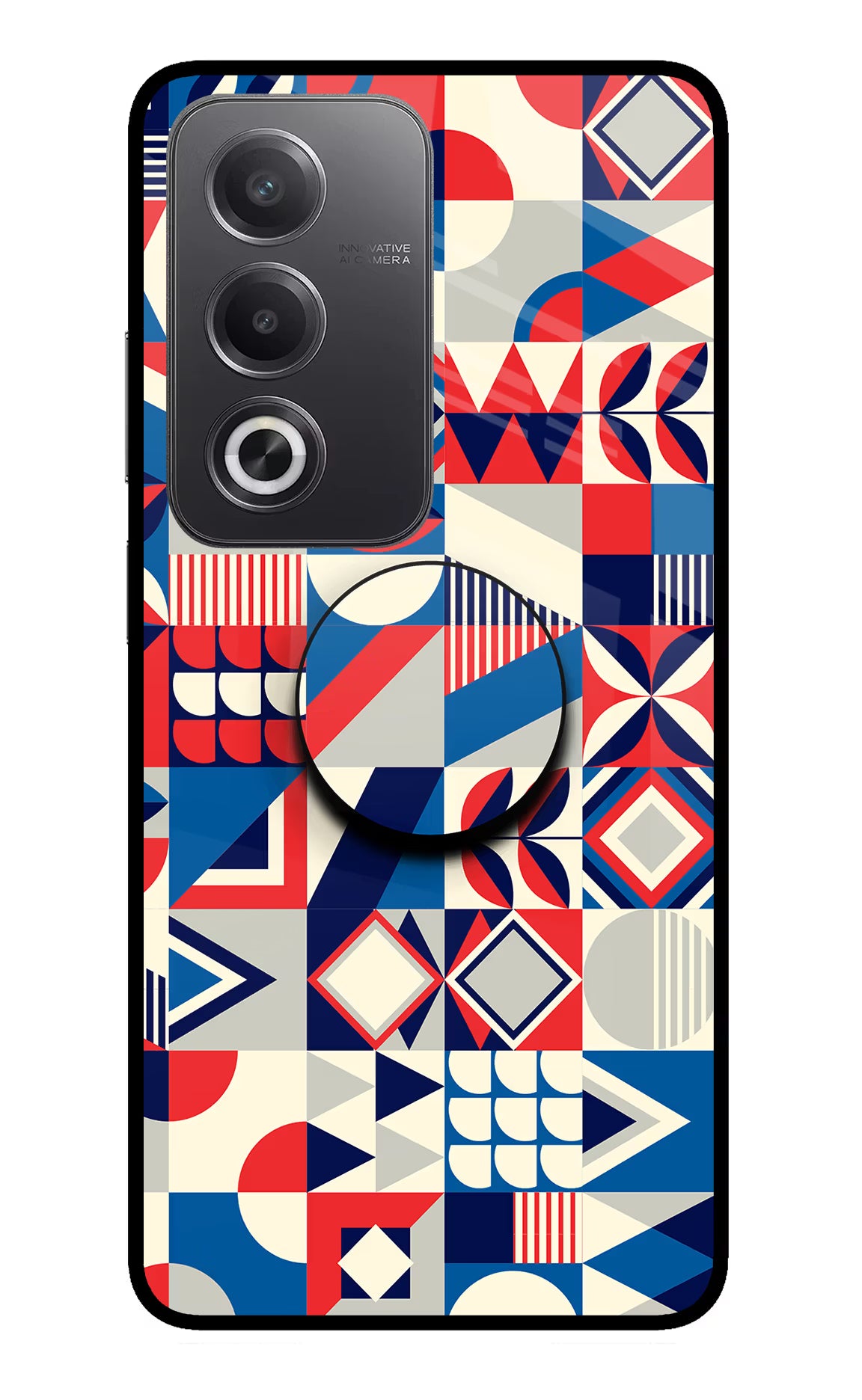 Colorful Pattern Oppo A3 Pro 5G Pop Case by Casekaro