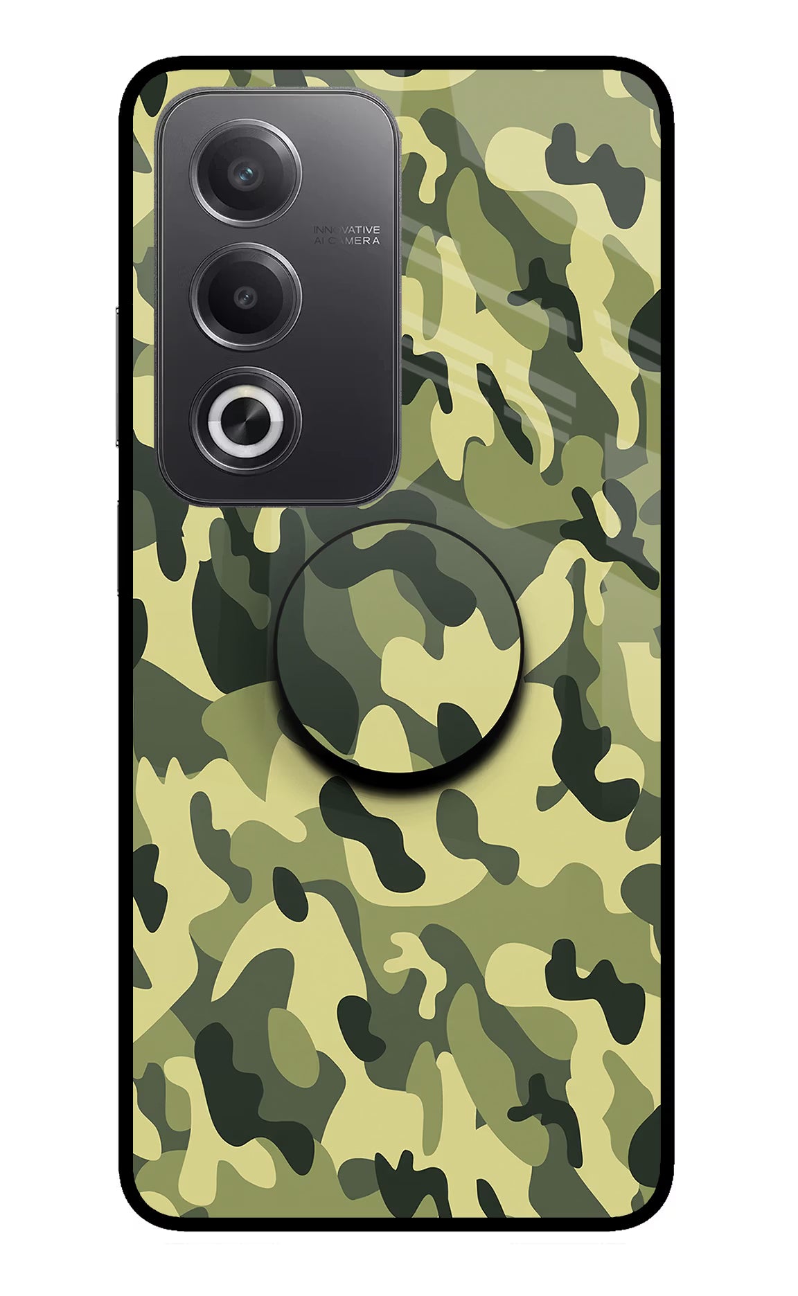 Camouflage Oppo A3 Pro 5G Pop Case by Casekaro