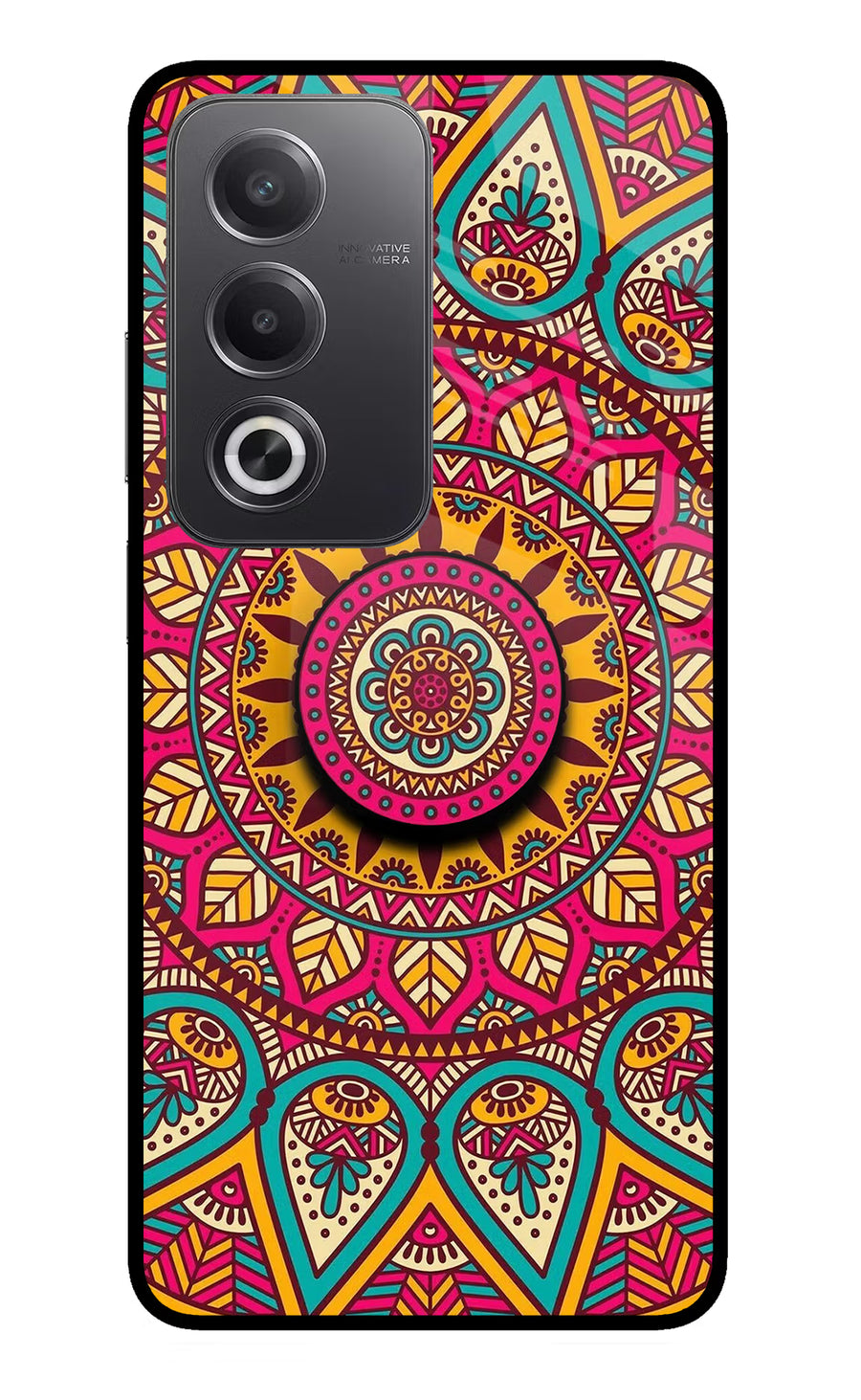 Mandala Oppo A3 Pro 5G Pop Case, Glass case