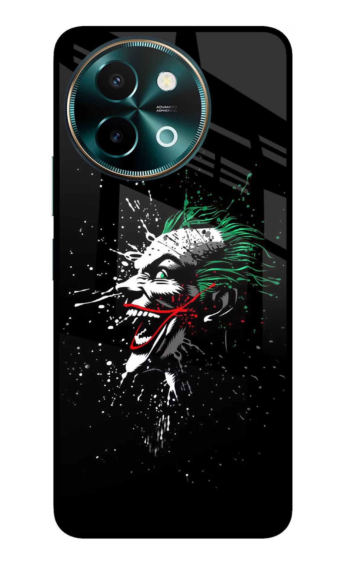 Joker Vivo Y58 5G Glass Case Back Cover by Casekaro