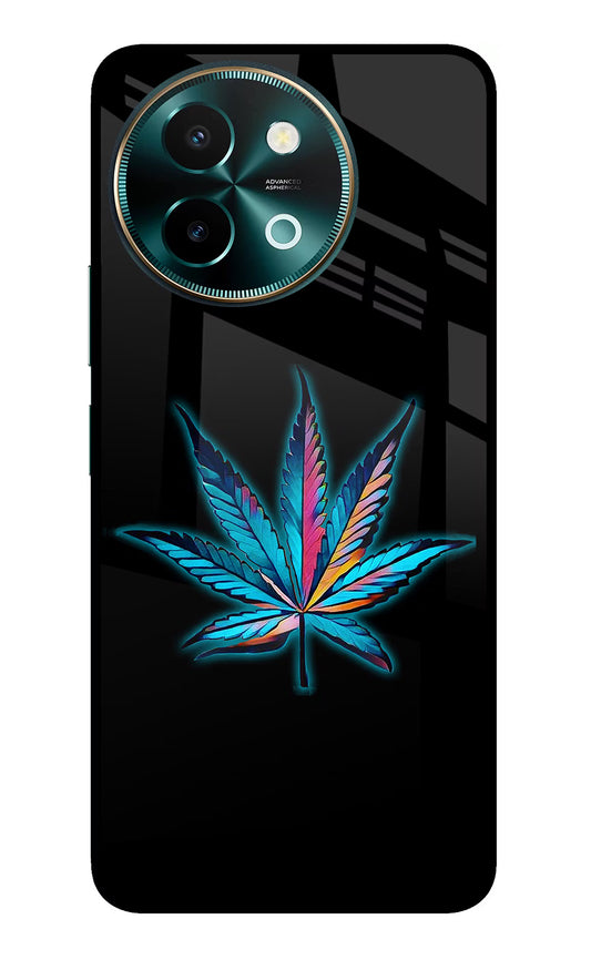 Weed Vivo Y58 5G Glass Case