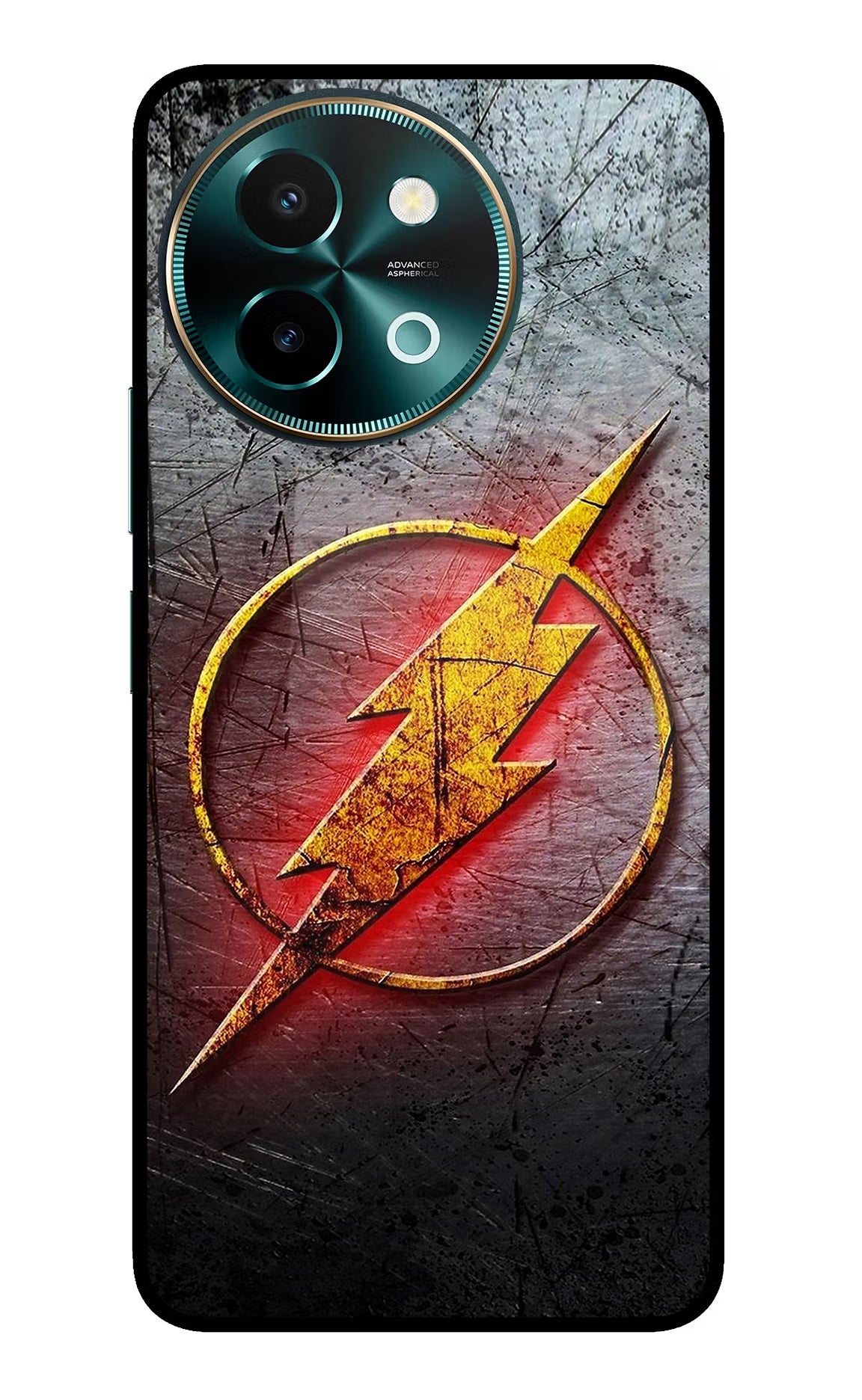 Flash Vivo Y58 5G Glass Case Back Cover by Casekaro