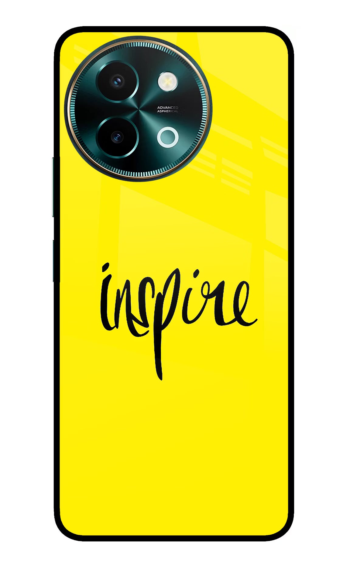 Inspire Vivo Y58 5G Glass Case Back Cover by Casekaro