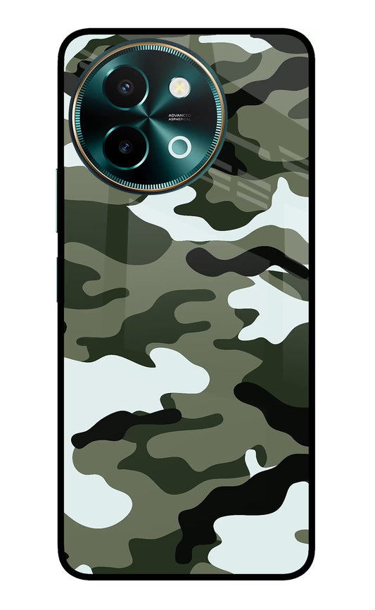 Camouflage Vivo Y58 5G Glass Case