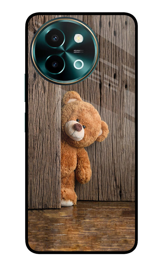 Teddy Wooden Vivo Y58 5G Glass Case