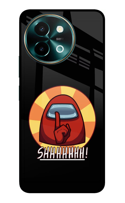 Among Us Shhh! Vivo Y58 5G Glass Case