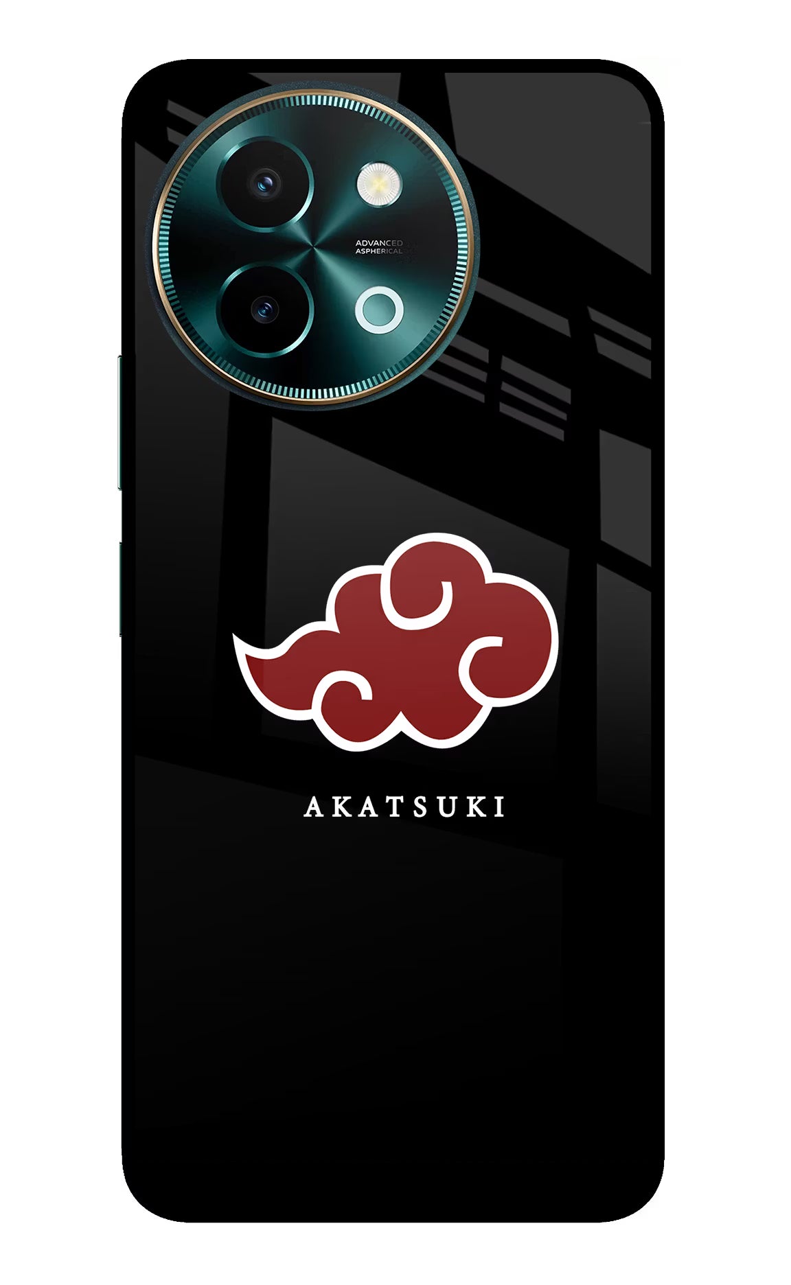 Akatsuki Vivo Y58 5G Glass Case Back Cover by Casekaro