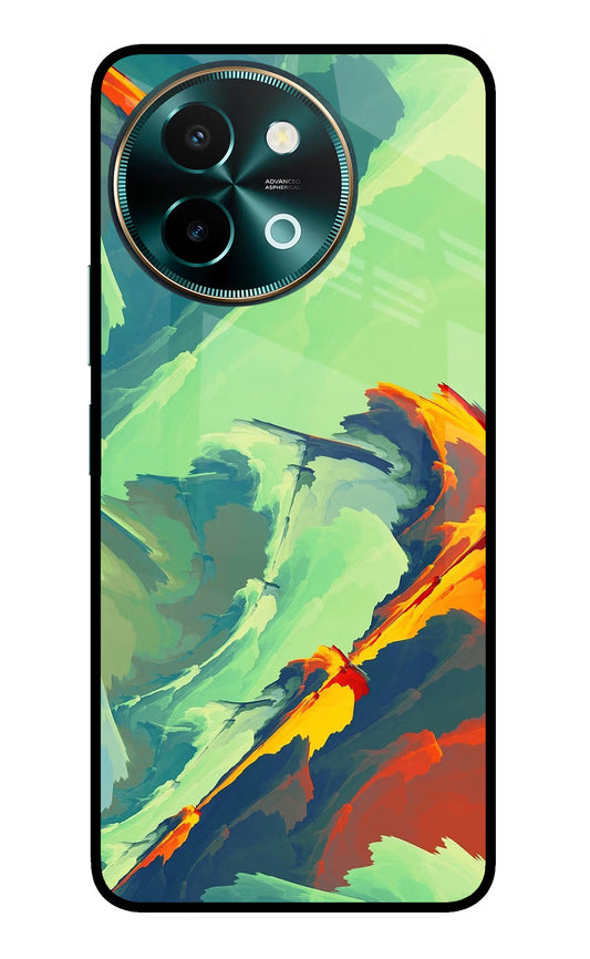 Paint Art Vivo Y58 5G Glass Case