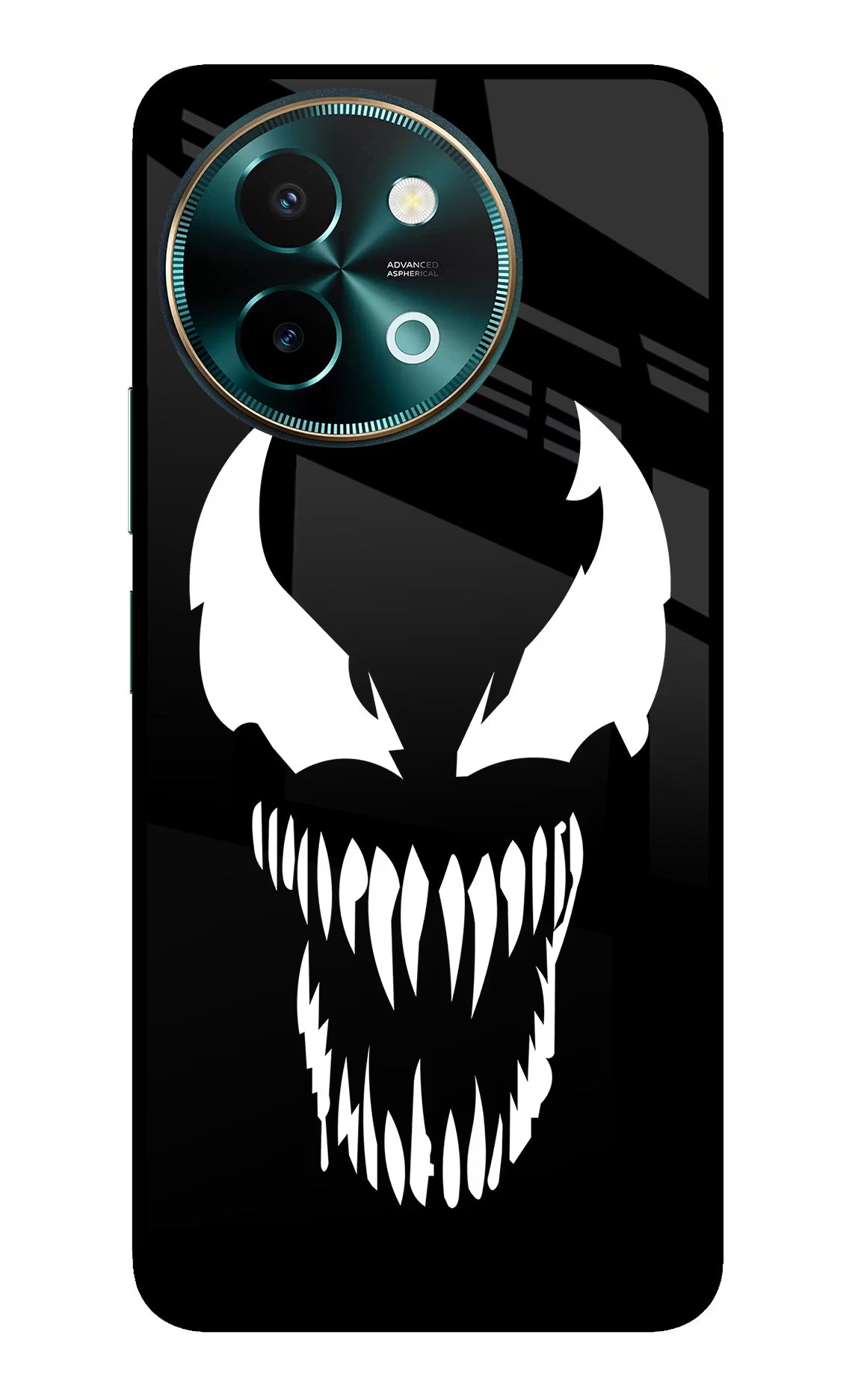 Venom Vivo Y58 5G Glass Case Back Cover by Casekaro
