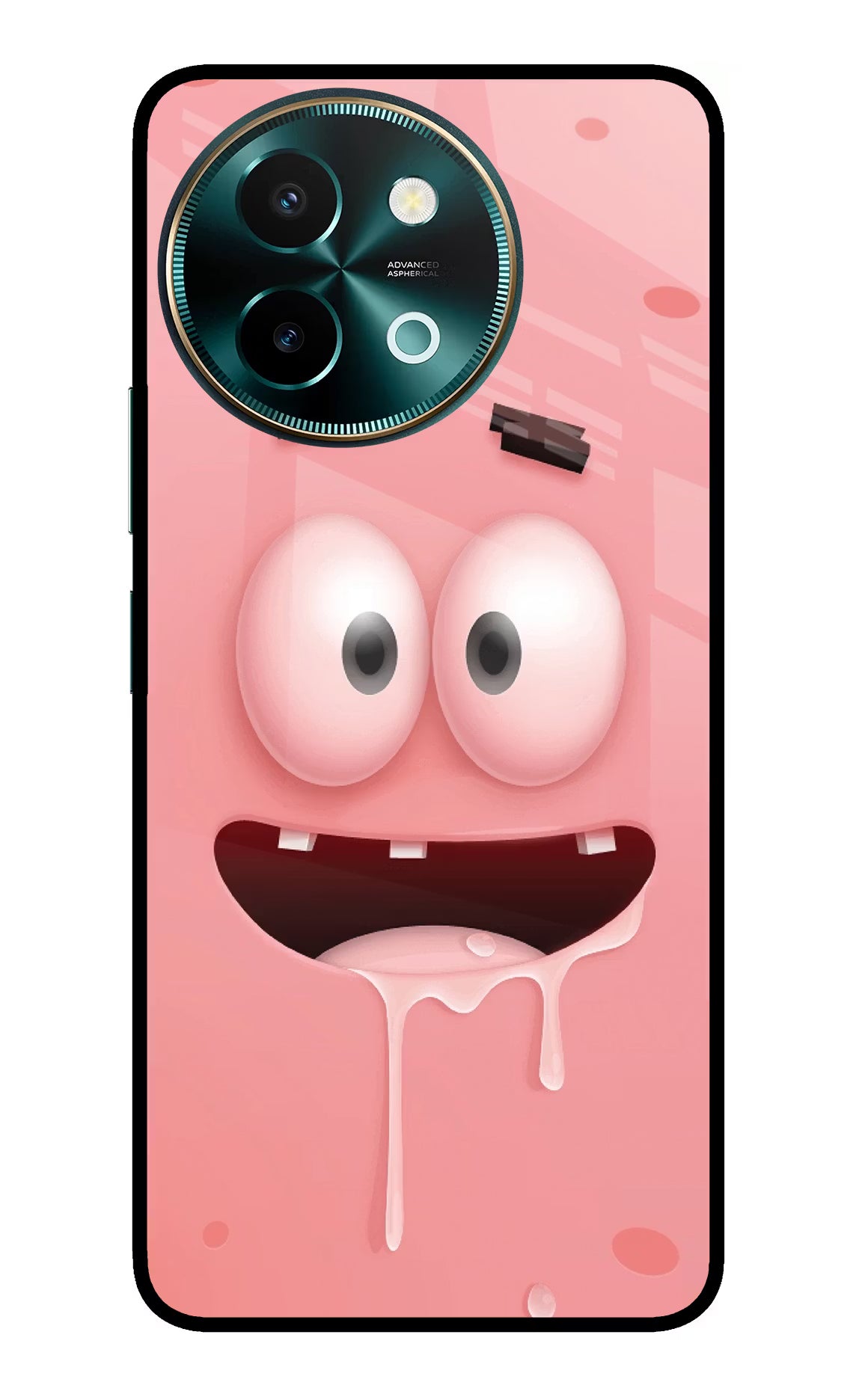 Sponge 2 Vivo Y58 5G Glass Case Back Cover by Casekaro