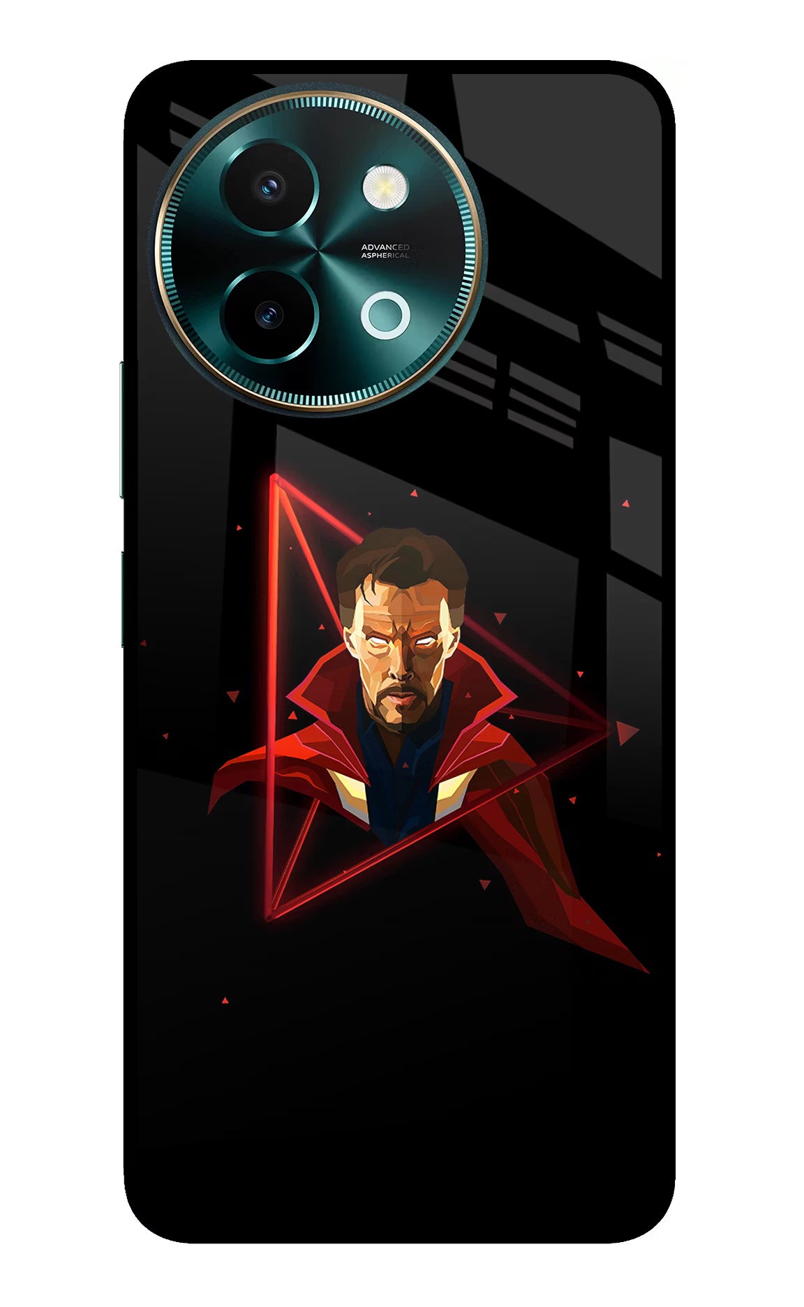 Doctor Ordinary Vivo Y58 5G Glass Case Back Cover by Casekaro