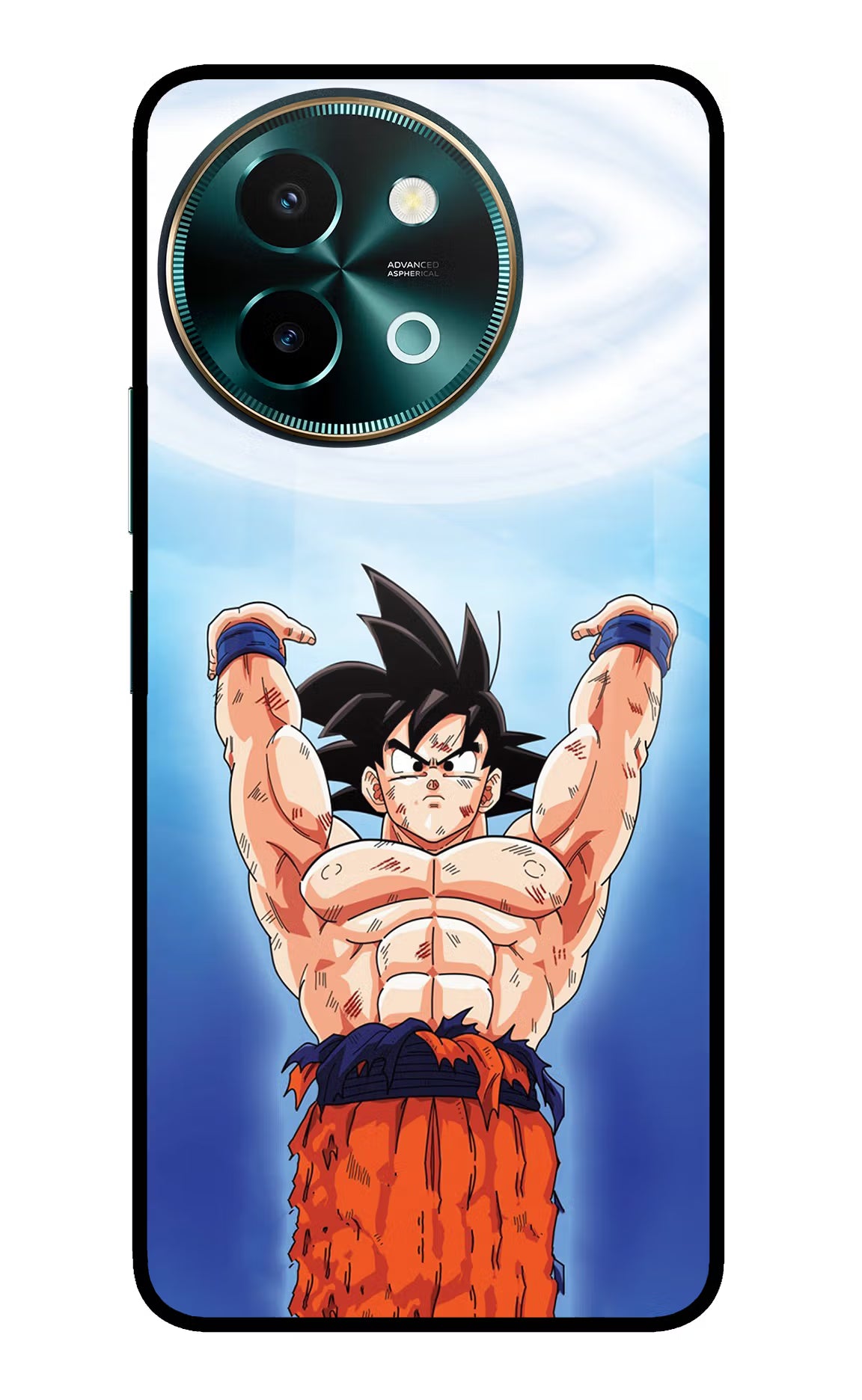 Goku Power Vivo Y58 5G Glass Case