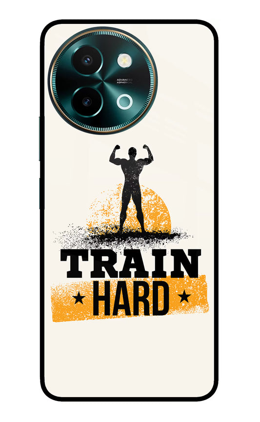 Train Hard Vivo Y58 5G Glass Case