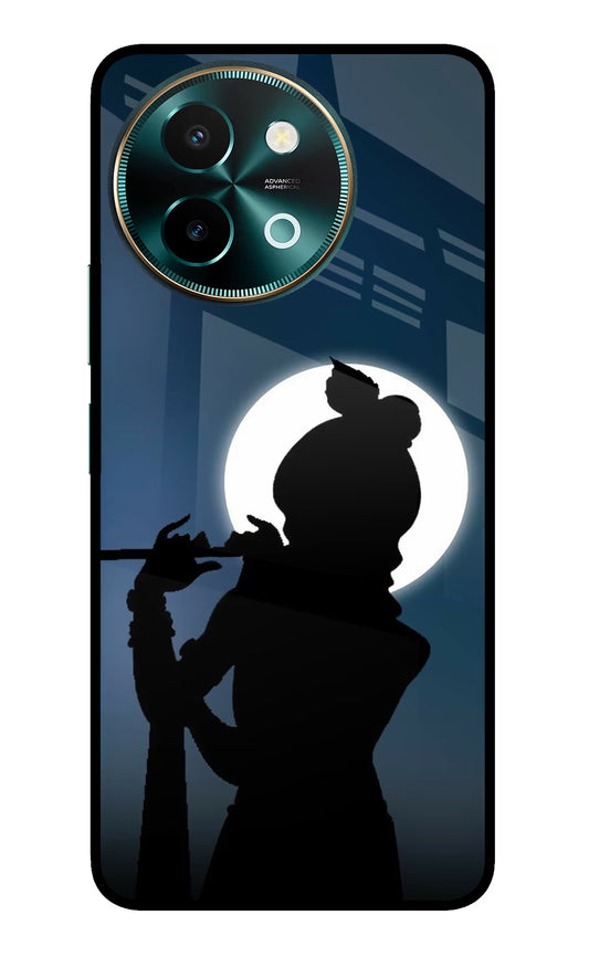 Shri Krishna Silhouette Vivo Y58 5G Glass Case