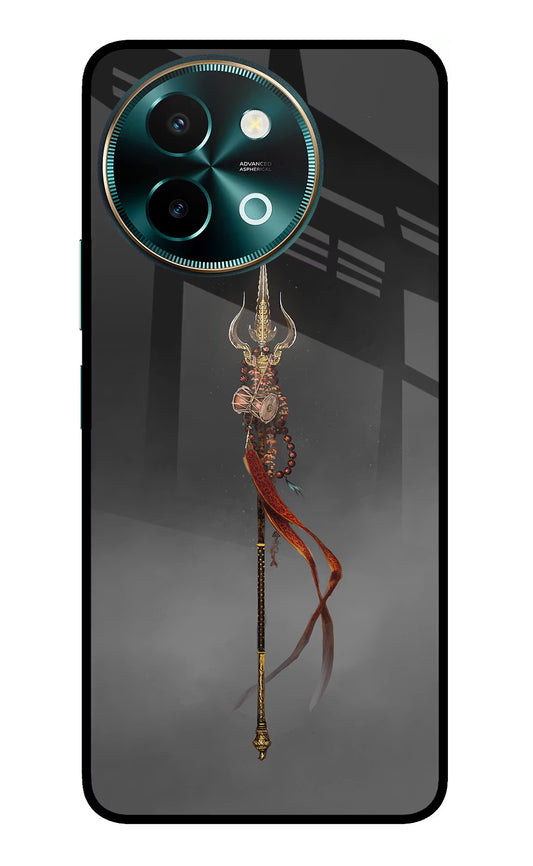 Shiv Trishul Vivo Y58 5G Glass Case