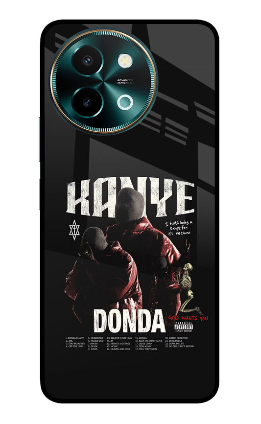 Donda Kanye West Vivo Y58 5G Glass Case