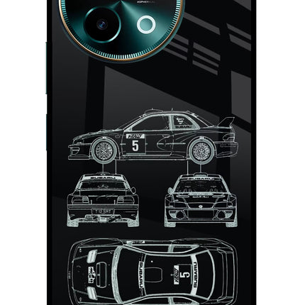 WRC'99 Vivo Y58 5G Glass Case