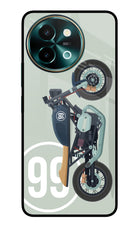 Classic Cafe Racer 99 Vivo Y58 5G Glass Case