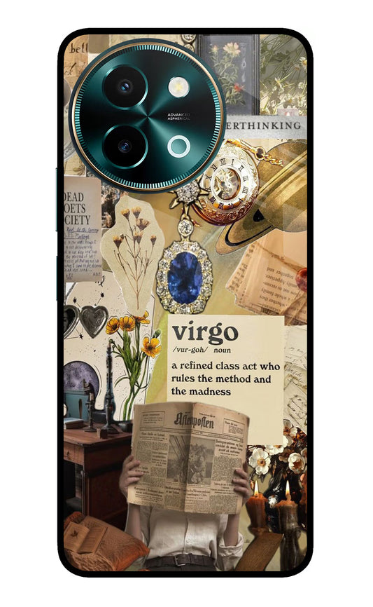 Virgo Zodiac Vivo Y58 5G Glass Case