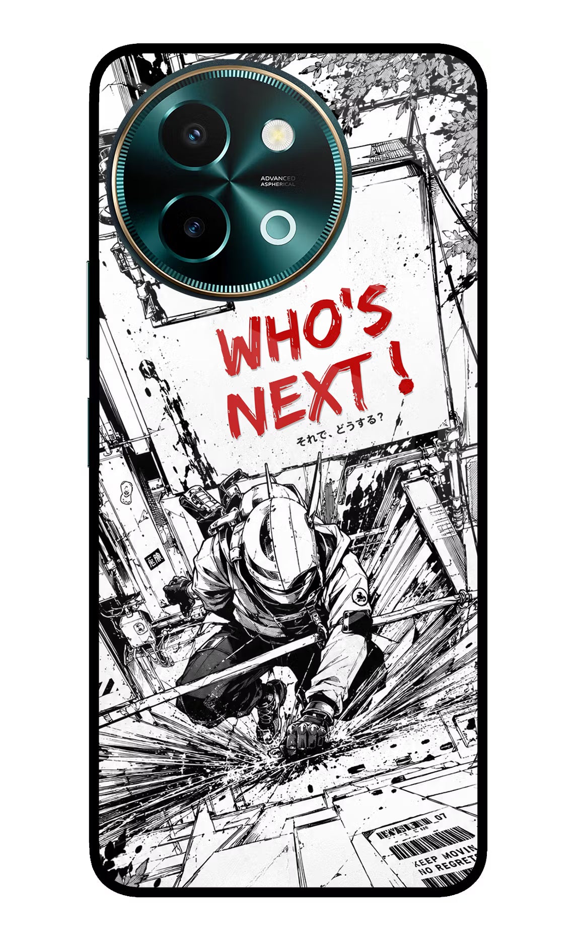 Who's Next Vivo Y58 5G Glass Case