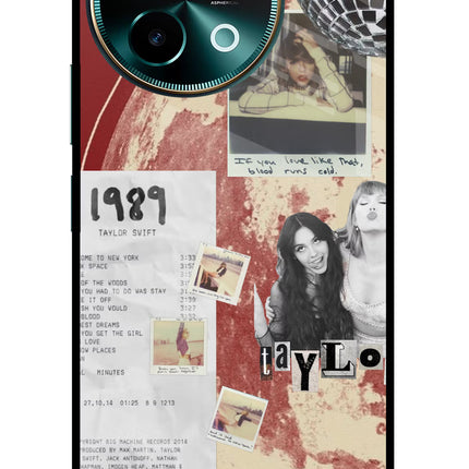 Taylor Swift Vivo Y58 5G Glass Case