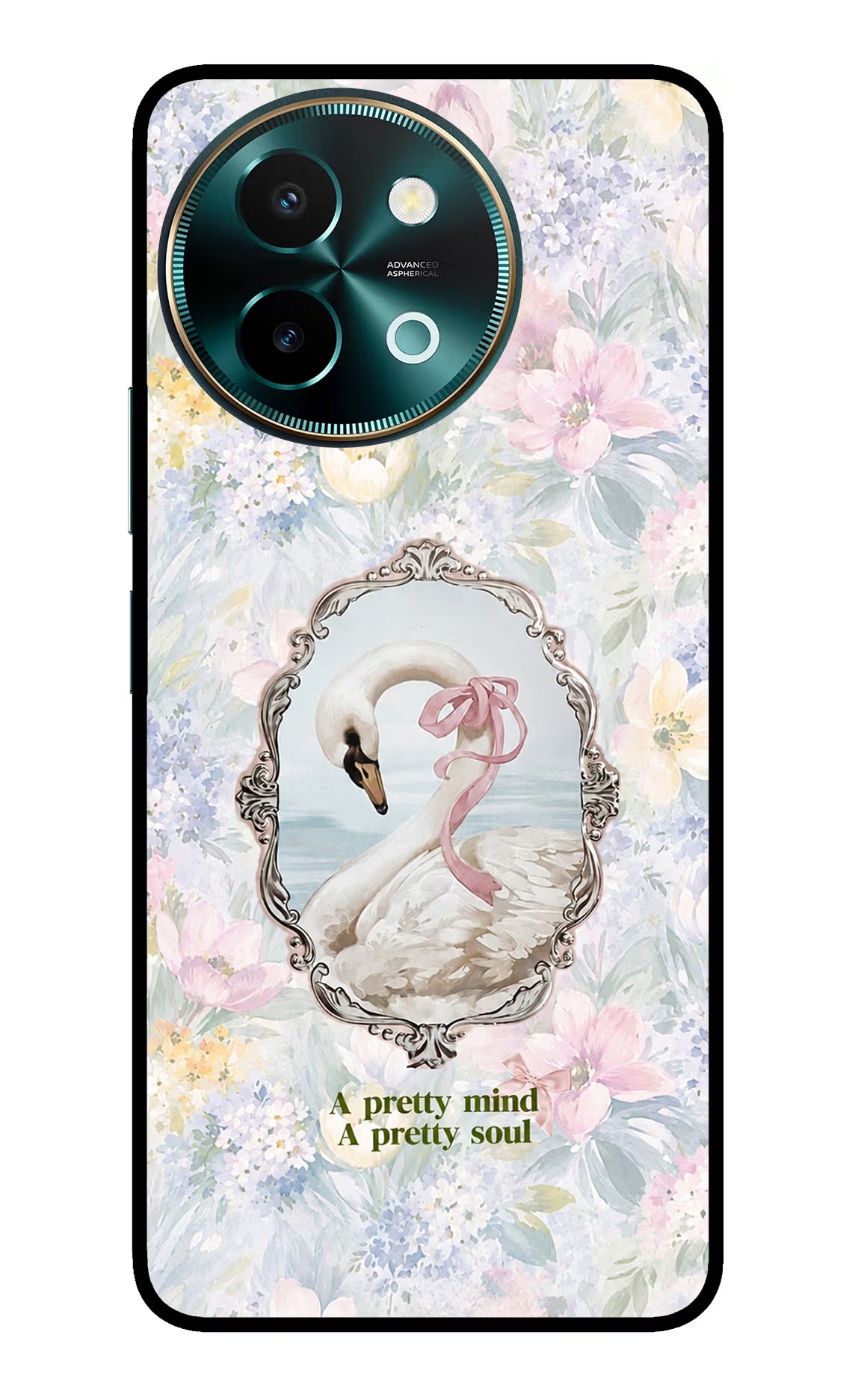 Pretty Mind Pretty Soul Vivo Y58 5G Glass Case