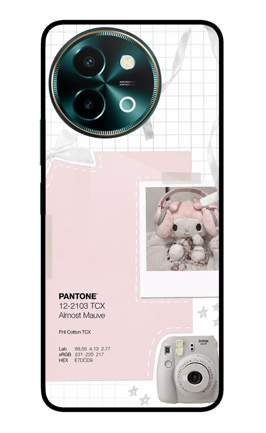 Pantone Asthetic Vivo Y58 5G Glass Case