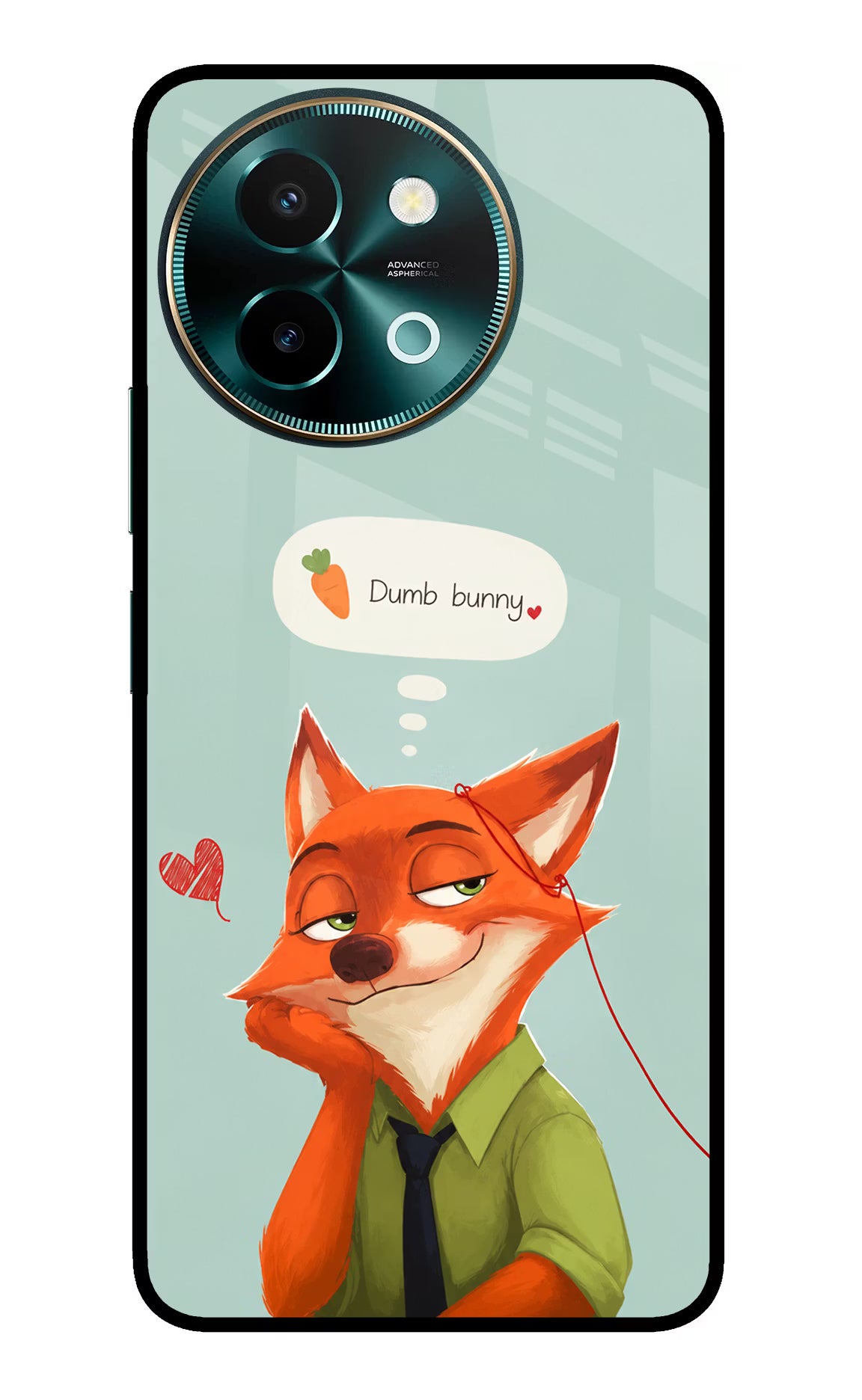 Nick Charm Vivo Y58 5G Glass Case