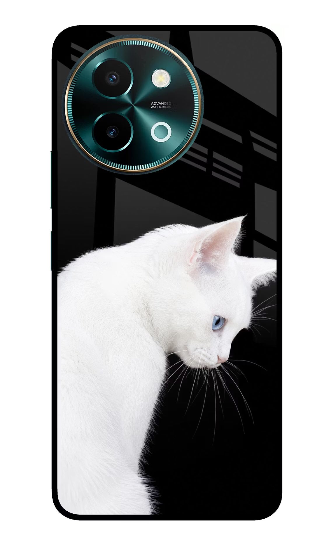 Snow Gaze Vivo Y58 5G Glass Case