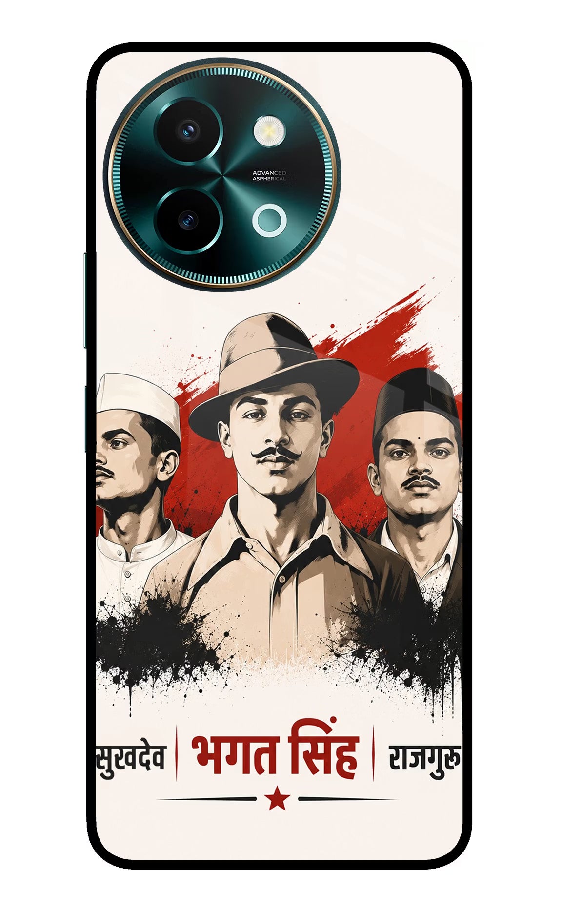 Sardar Patel Iron Will Vivo Y58 5G Glass Case