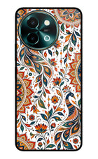 White Mayura Vivo Y58 5G Glass Case