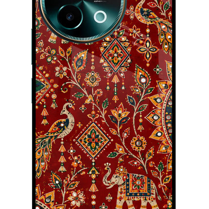 Laal Riwaaz Vivo Y58 5G Glass Case