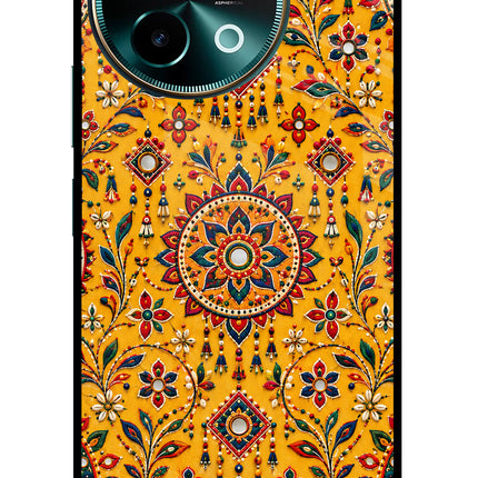 Sunlit Aura Vivo Y58 5G Glass Case
