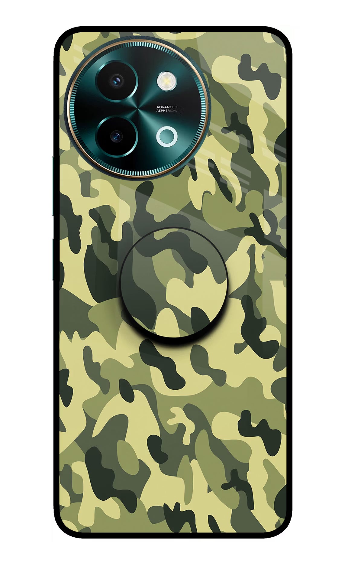 Camouflage Vivo Y58 5G Pop Case by Casekaro
