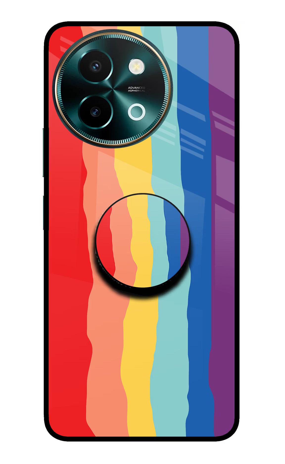 Rainbow Vivo Y58 5G Pop Case by Casekaro